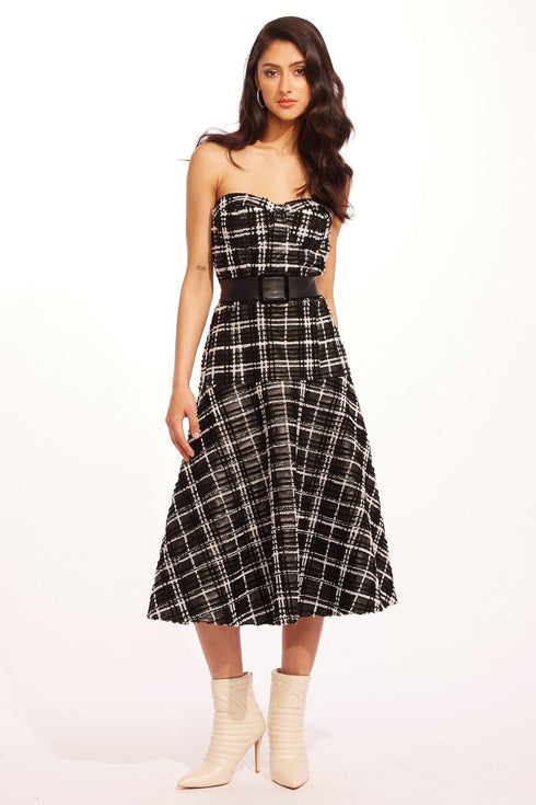 Mandoline Dress - Wet Cement